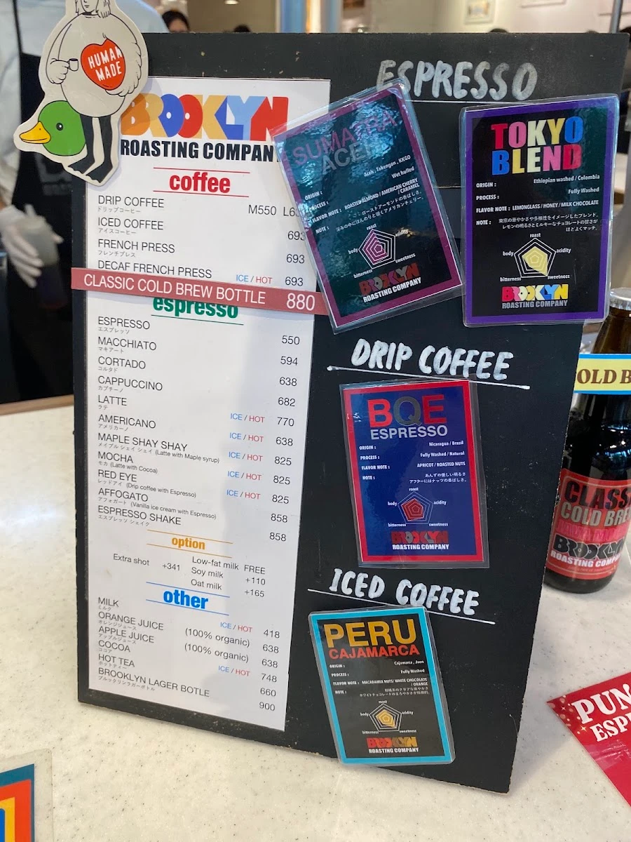 Brooklyn Roasting Company Tokyo International Forum メニュー写真 9