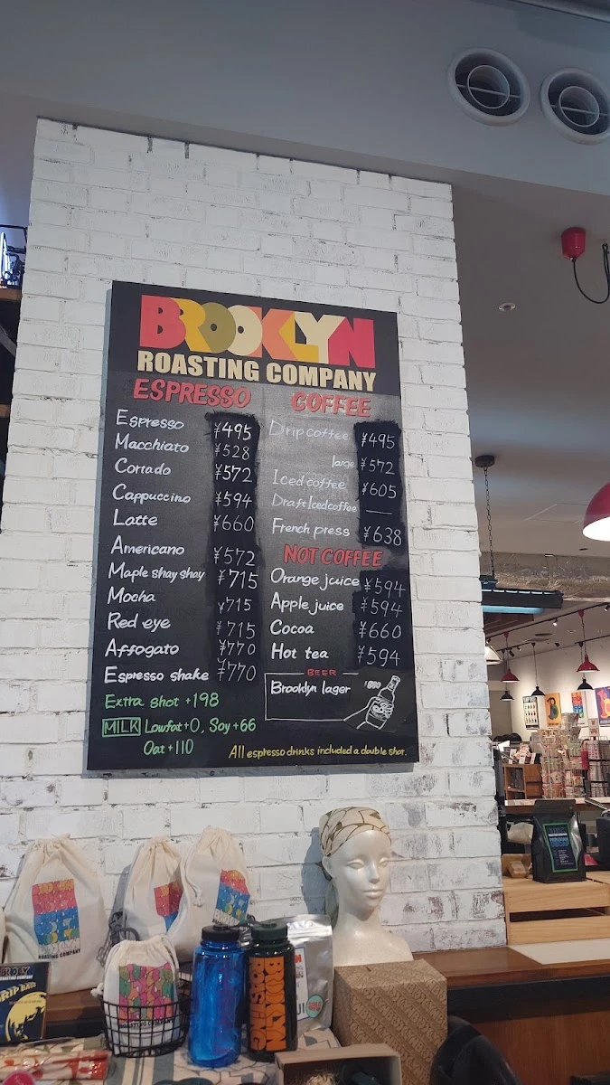 Brooklyn Roasting Company Tokyo International Forum メニュー写真 15