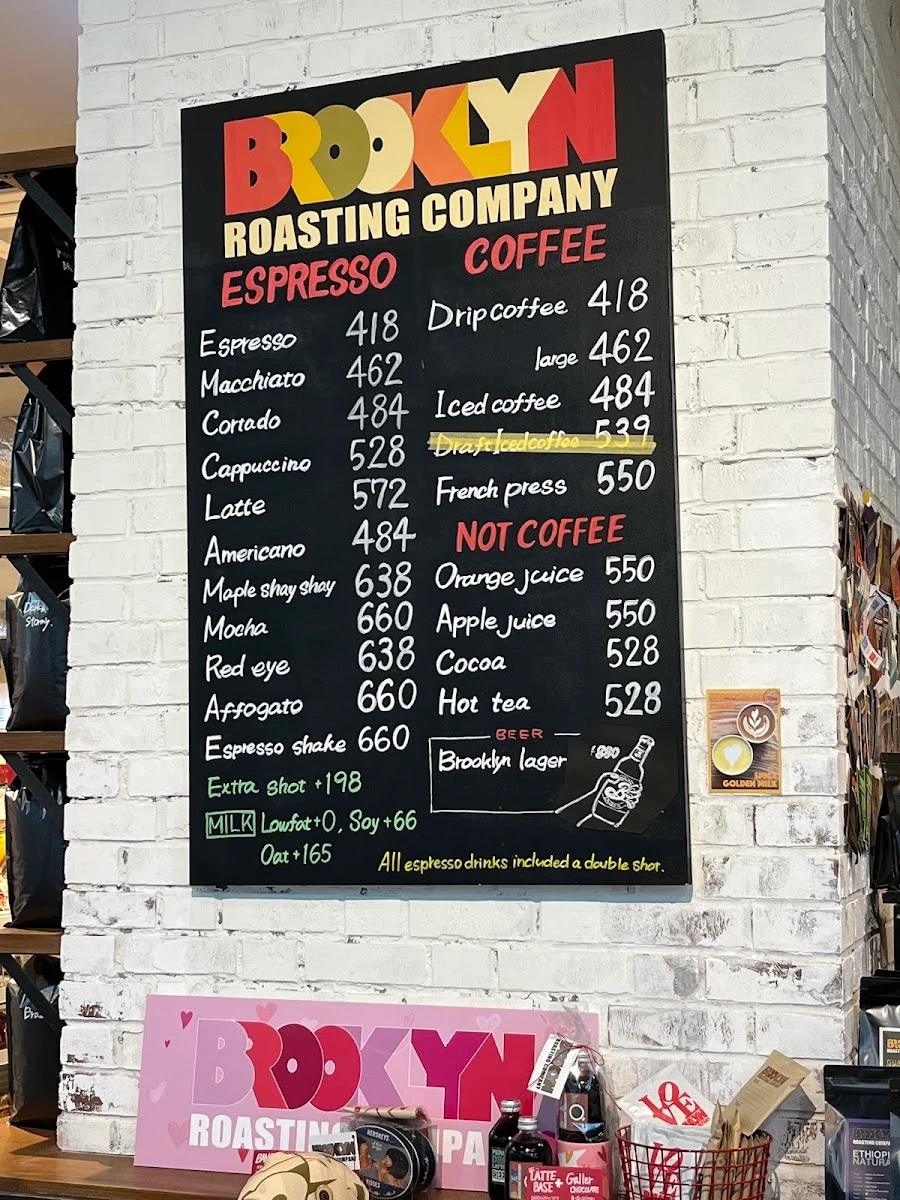 Brooklyn Roasting Company Tokyo International Forum メニュー写真 14